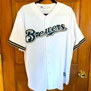 Orlando Arica Milwaukee Brewer Jersey size Large